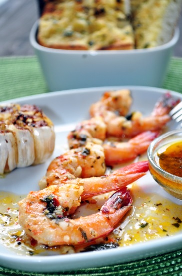 Tapas Time!! Tomato Crostini, and Spicy Garlic Shrimp- The GAIA Health Blog